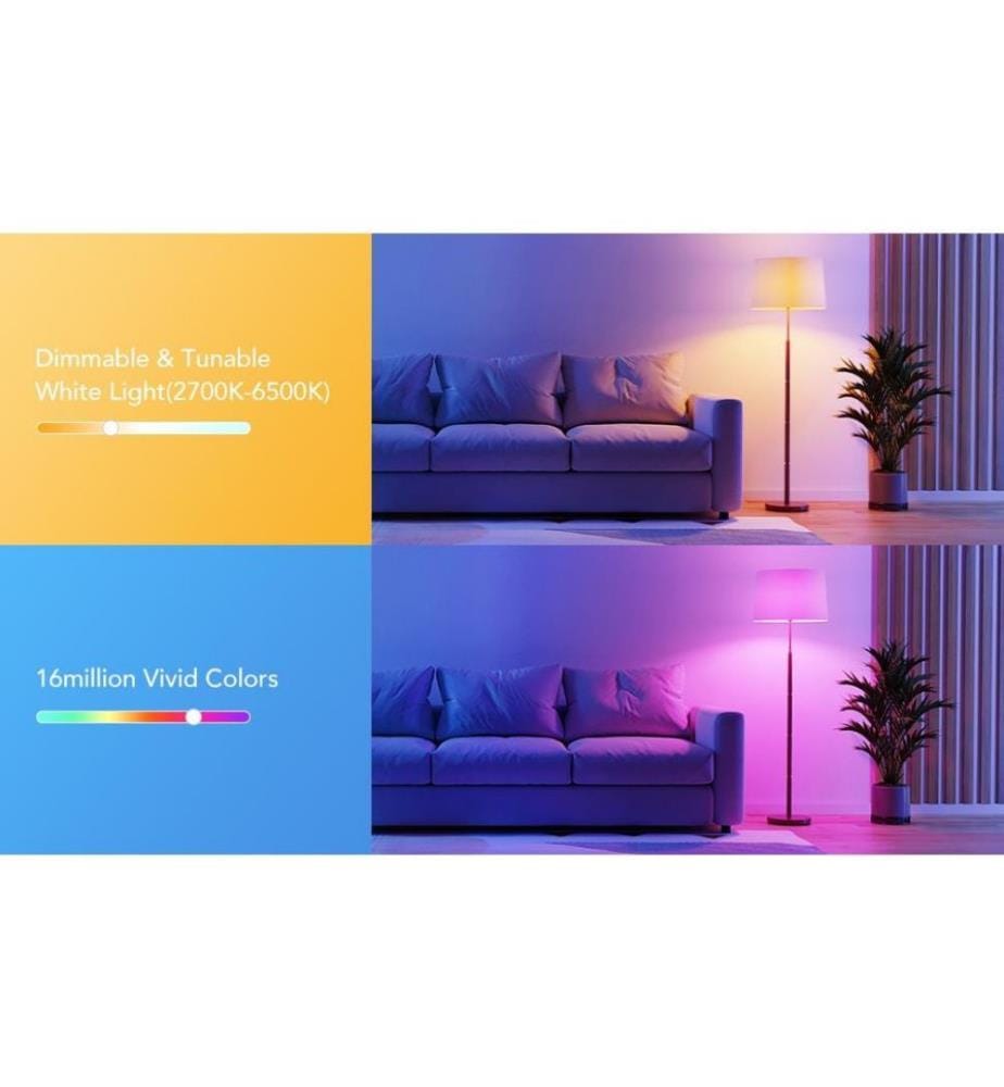 GOVEE - Ampoule Smart E27, 2700-6500K, RGBWW