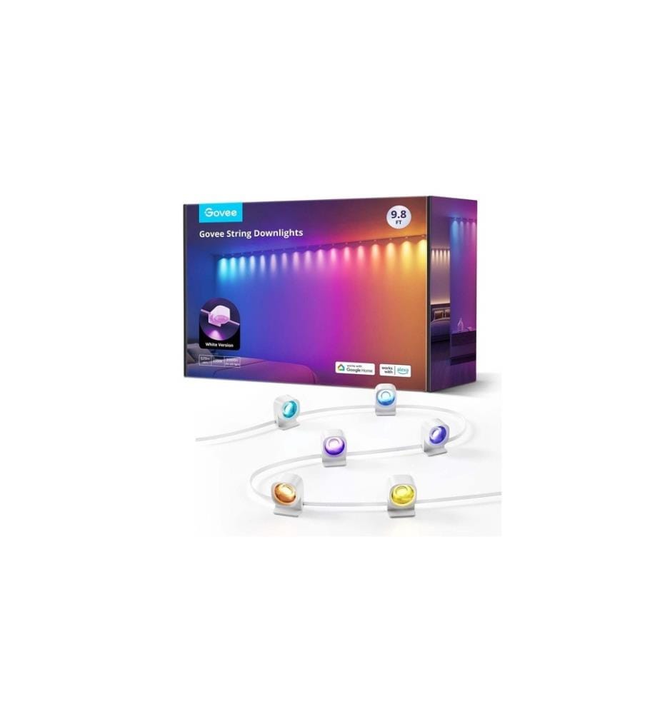 GOVEE - LED String-Downlights, RGBIC, 3 m
