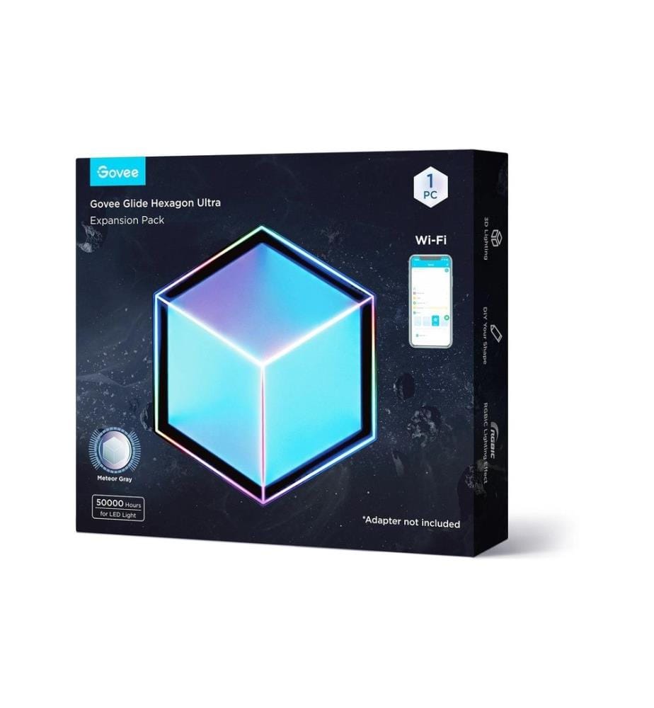 GOVEE - Lampe suspendue Glide Hexa Ultra, Extension, 1 pièce