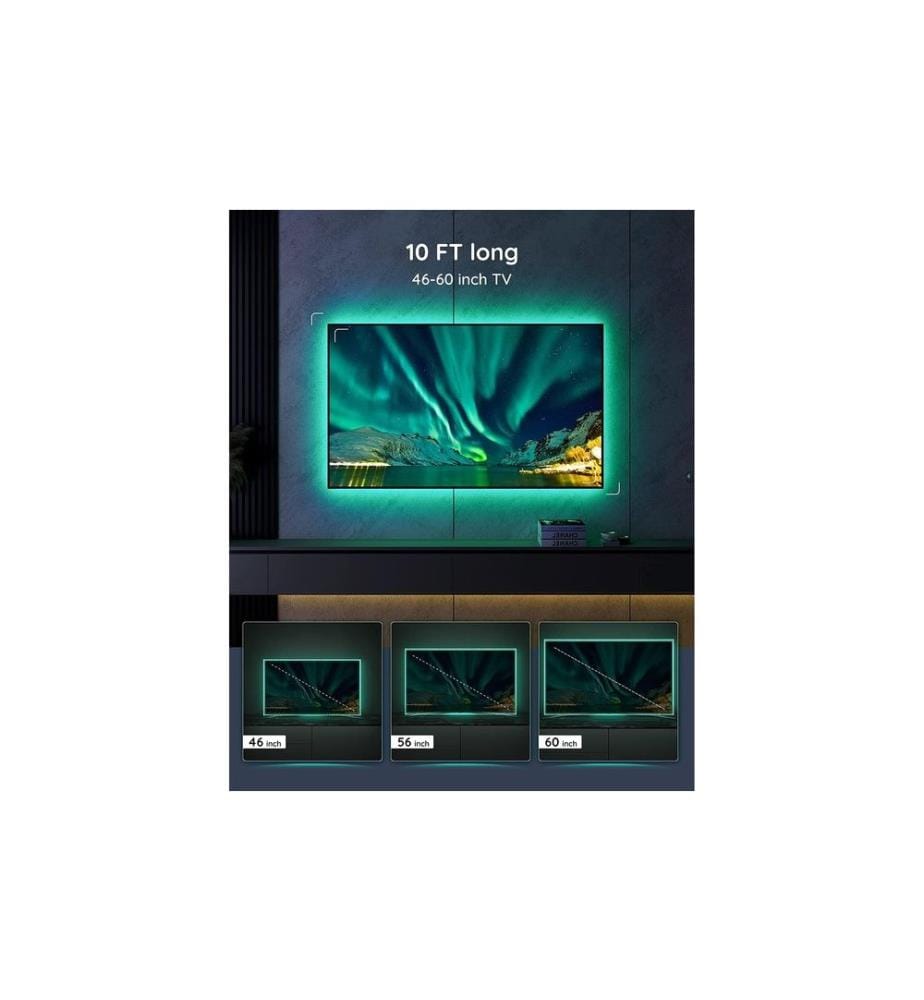GOVEE - TV LED Backlight, 46-60, RGB, BT