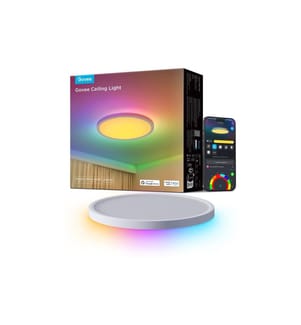GOVEE - Deckenleuchte 30 cm, 24 W, 2400 lm, RGBWW + RGBIC