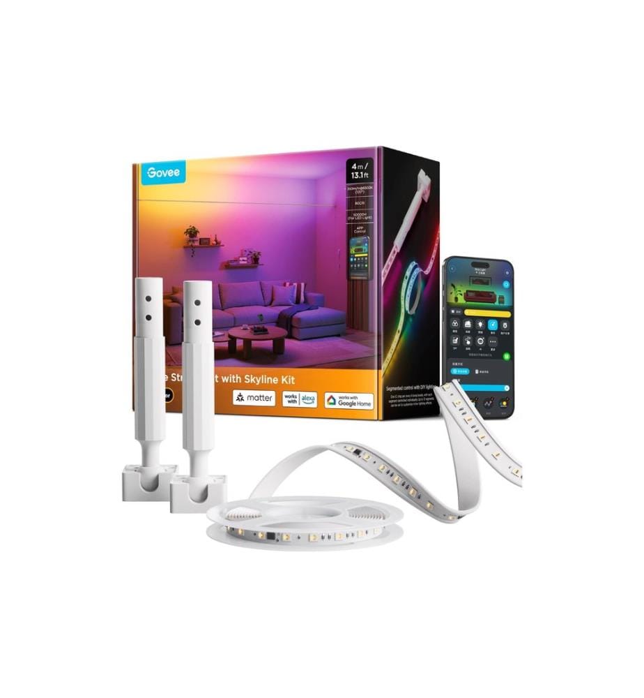 GOVEE - Bande LED RGBICWW Skyline Strip Light