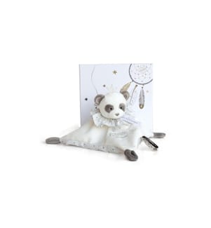 DOUDOU ET COMPAGNIE - Coffret cadeau Panda 20cm