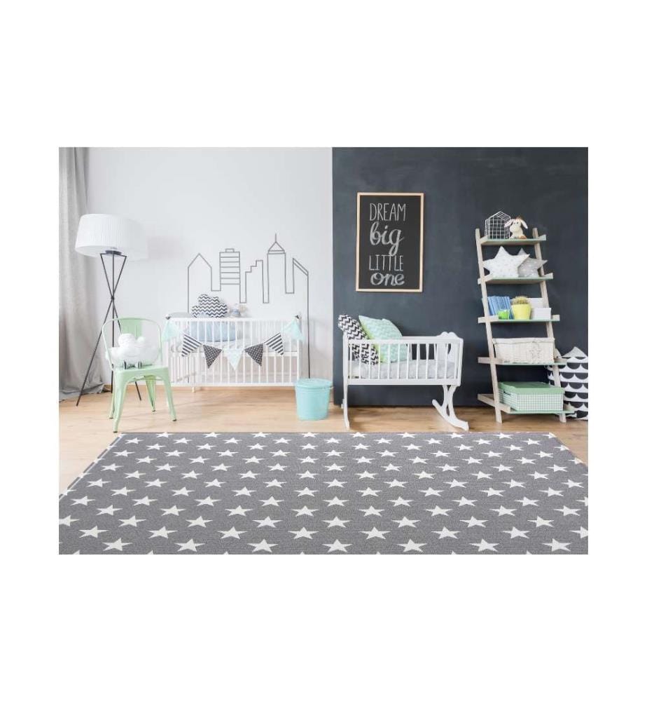 BABY CARE - Natte de jeu Dots and Stars 185 x 125 cm