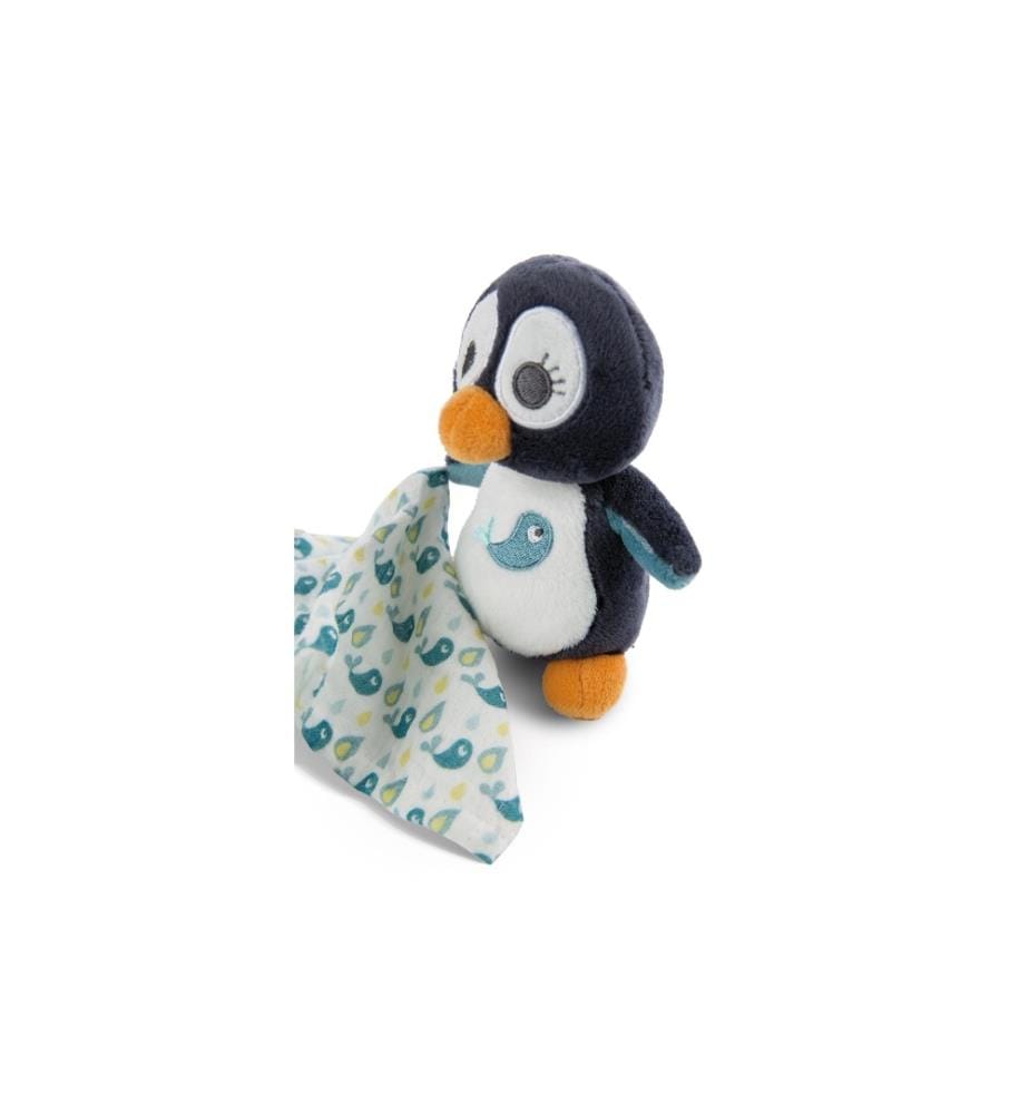 MY FIRST NICI - Jouet en peluche Pingouin Watschili avec tissu de gaze