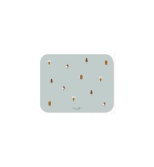 NOUI NOUI - Tapis protège-sol Ice Cream Grey 120 x 95 cm
