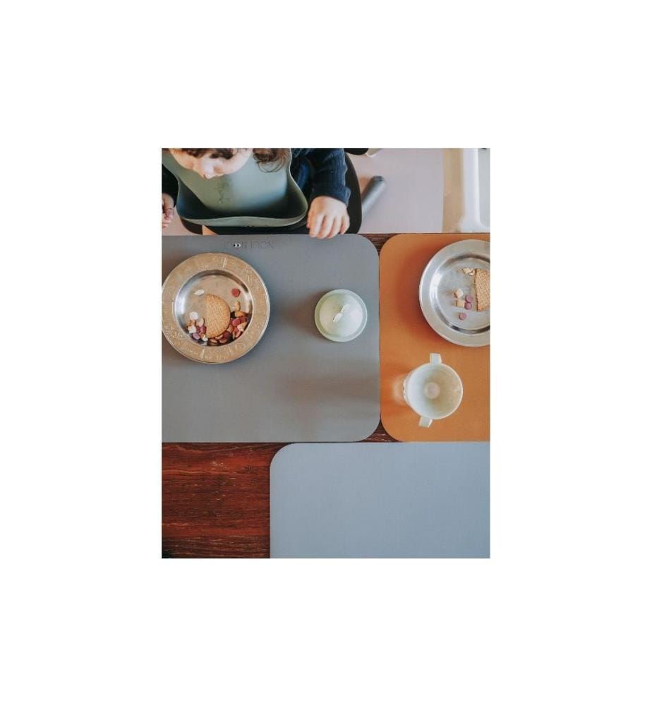NOUI NOUI - Set de table pour enfants XL Dusty blue 55 x 45 cm