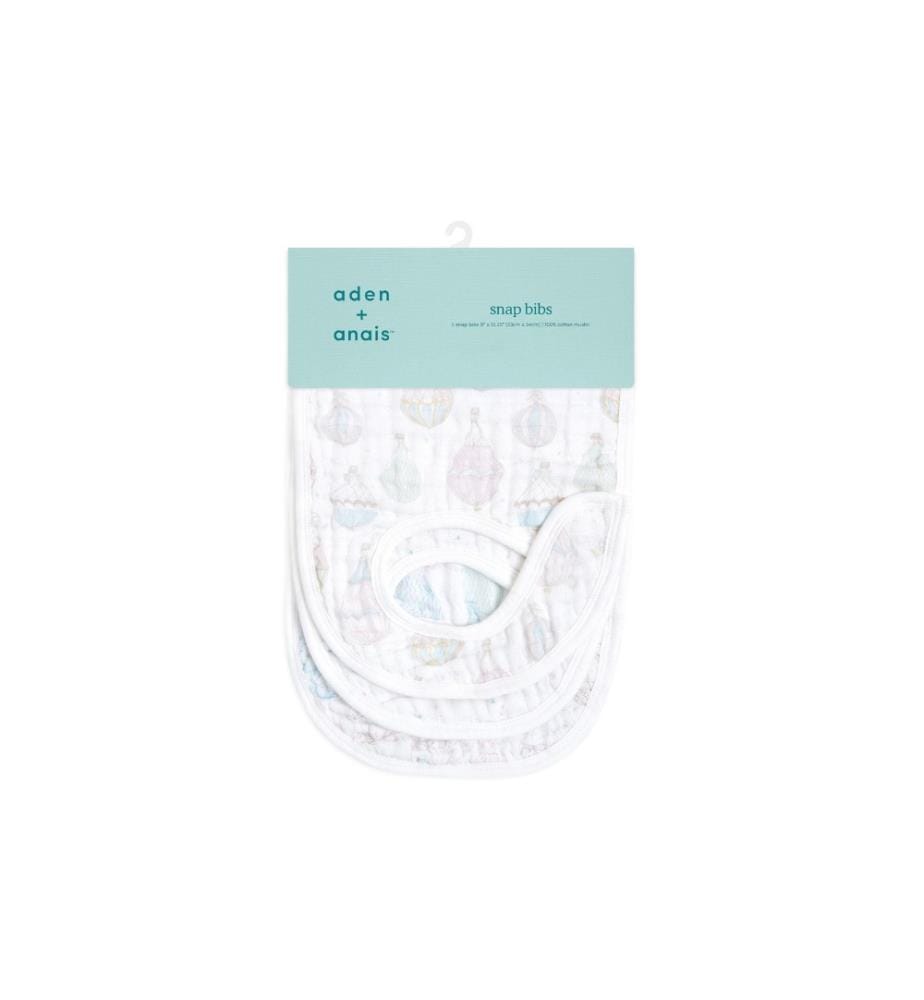 ADEN + ANAIS - Bavoir Above the clouds Set de 3 pièces 23 cm x 31 cm