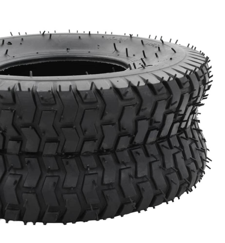 Schubkarrenreifen 2 Stk. 15x6.00-6 4PR Gummi