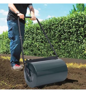 Rasenwalze Grün und Schwarz 63 cm 50 L