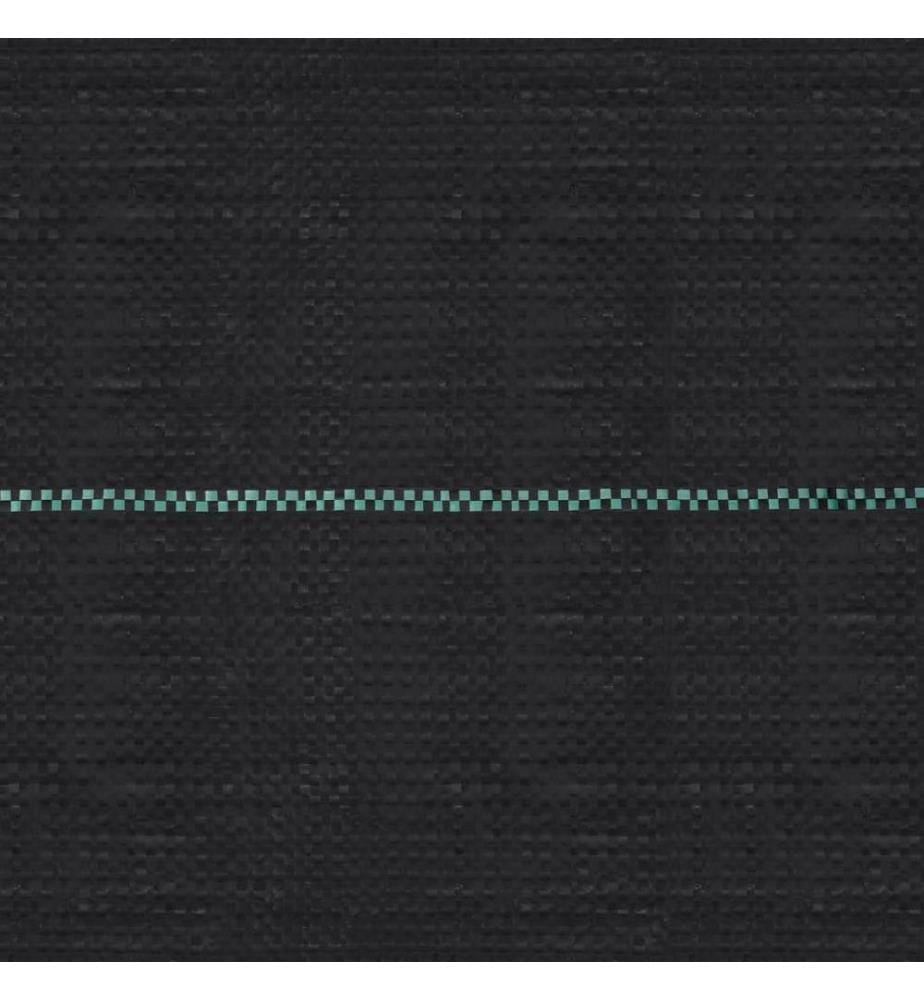 Unkrautfolie Schwarz 1x10 m PP