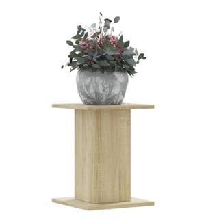Supports pour plantes 2 pcs chêne sonoma bois d'ingénierie