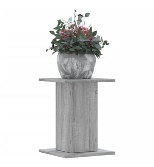 Supports pour plantes 2 pcs sonoma gris bois d'ingénierie