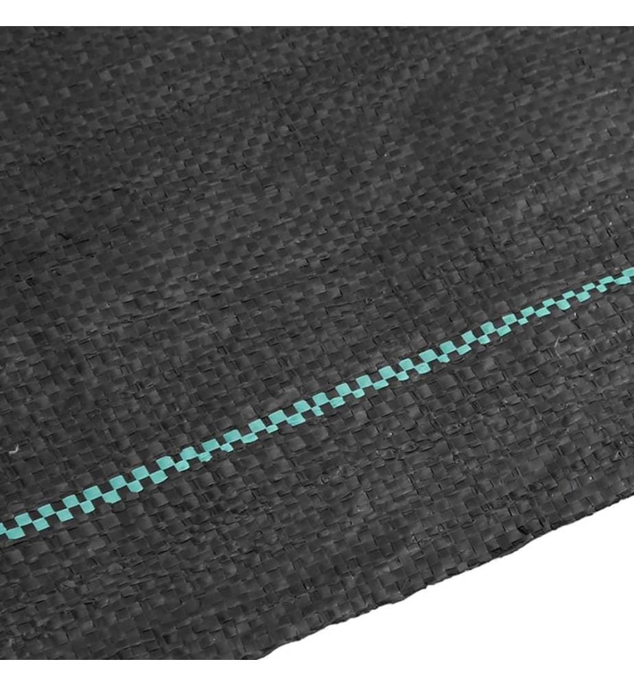 Unkrautvlies Schwarz 0,5x10 m PP
