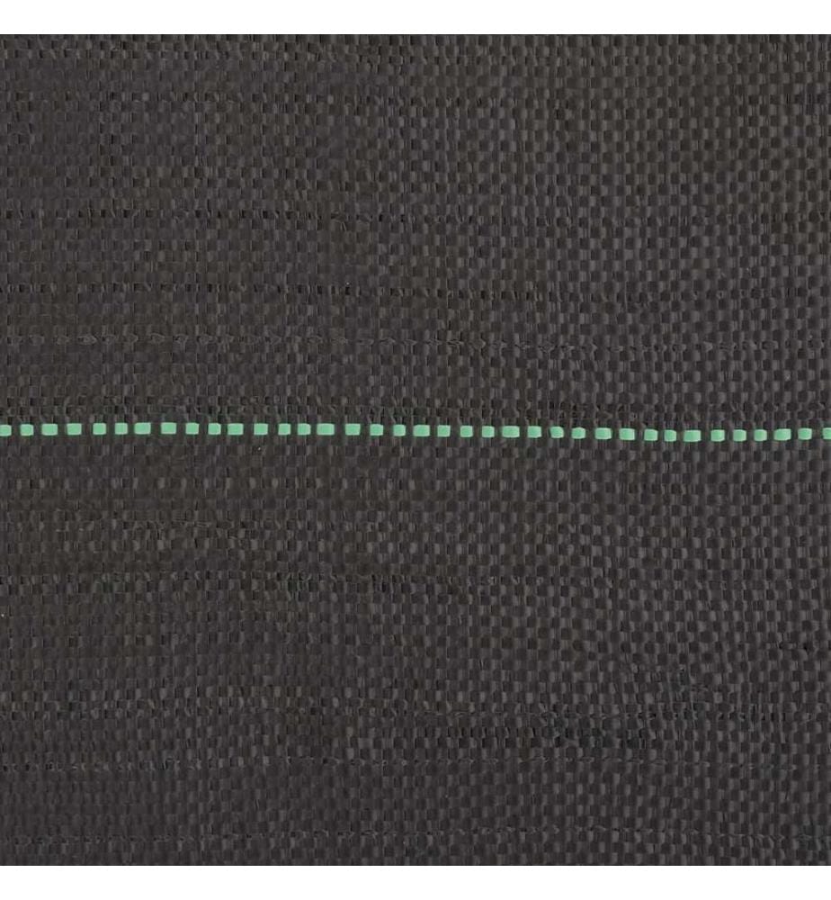 Unkrautvlies Schwarz 1x10 m PP