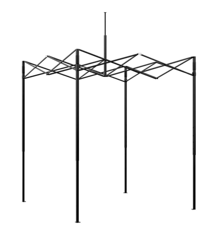 Serre avec cadre pop-up avec toit Vert 200 x 200 x 300 cm Fer