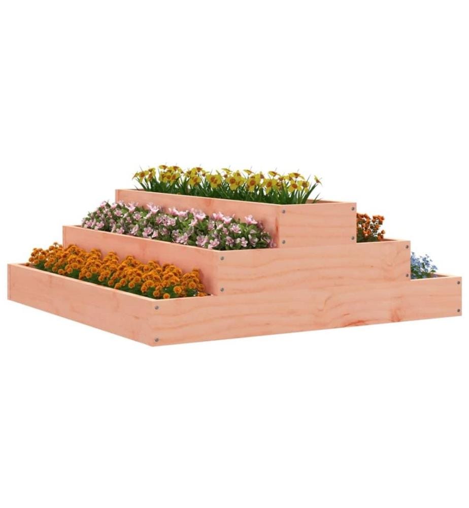 Jardinière 80x80x27 cm Bois de douglas massif