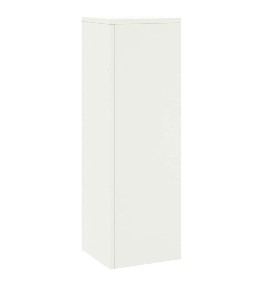 Support de Plante 2 pcs Blanc 24 x 24 x 75 cm Acier
