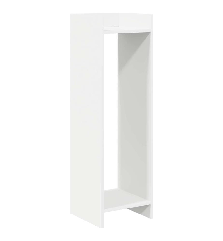 Support de Plante Blanc 30 x 30 x 100 cm Bois d'ingénierie