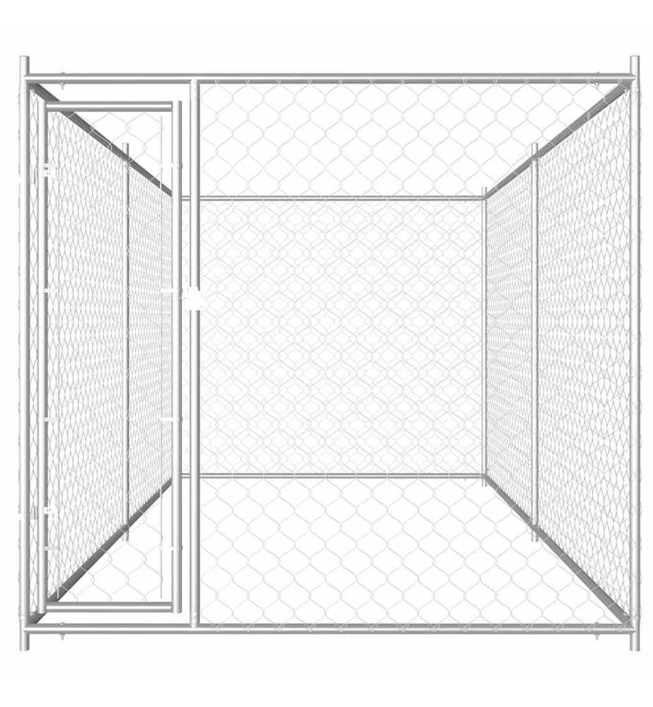 Outdoor-Hundezwinger 382x192x185 cm