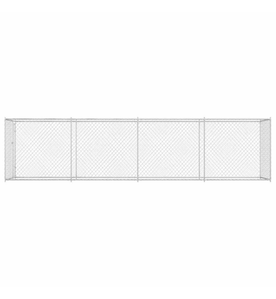 Chenil d'extérieur pour chiens 760x192x185 cm