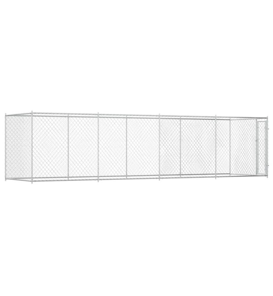 Chenil d'extérieur pour chiens 760x192x185 cm