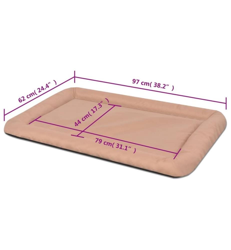 Hundebett Grösse XXL Beige