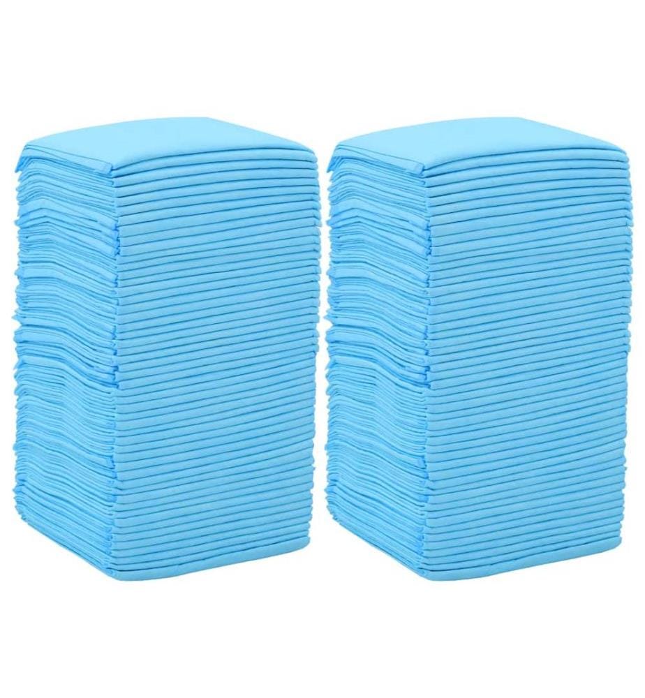 Hunde-Toilettenmatten 100 Stk. 60×60 cm Vliesstoff