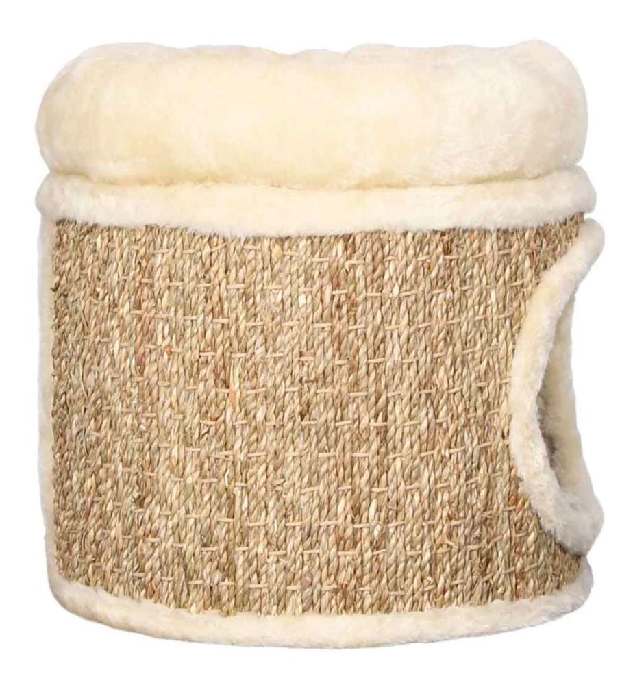 Maison pour chat avec coussin de luxe 33 cm Herbiers marins