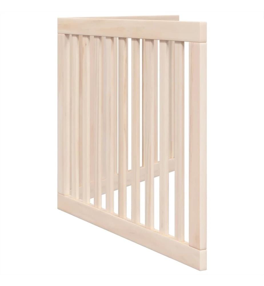 Hundegitter Faltbar 2 Paneele 160 cm Pappelholz