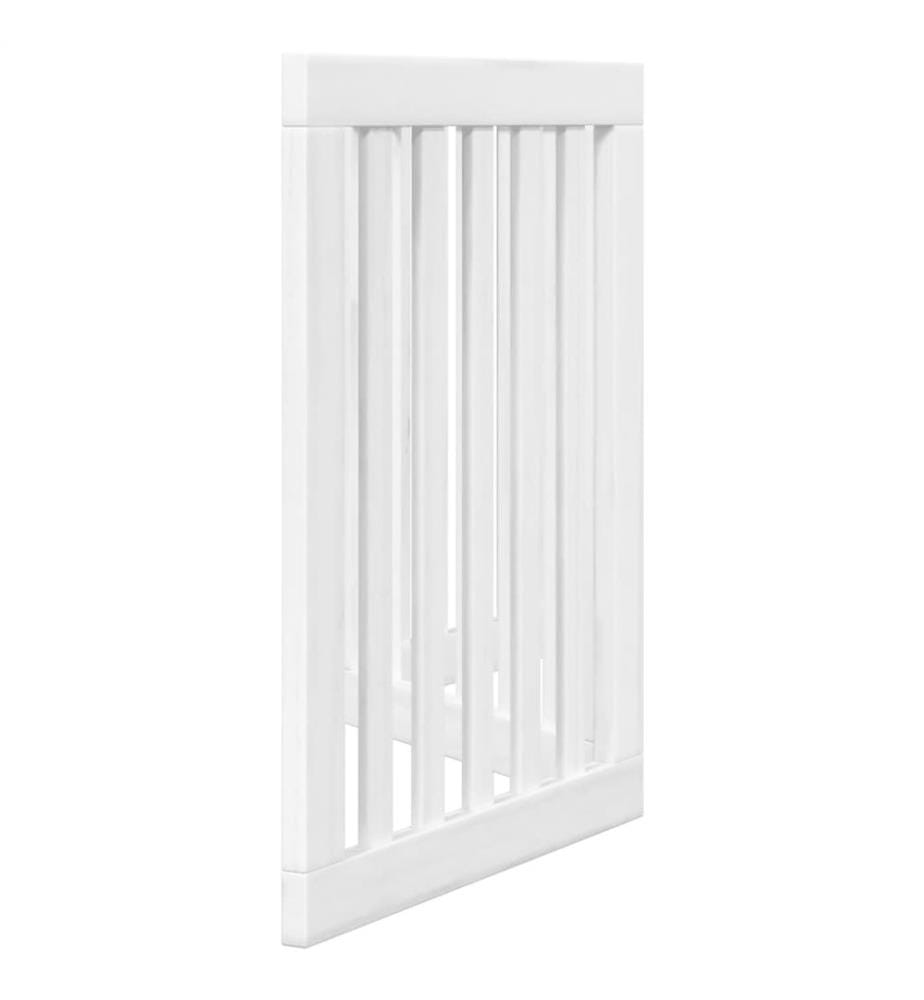 Barrière pour chien pliable 3 panneaux 150 cm bois de peuplier