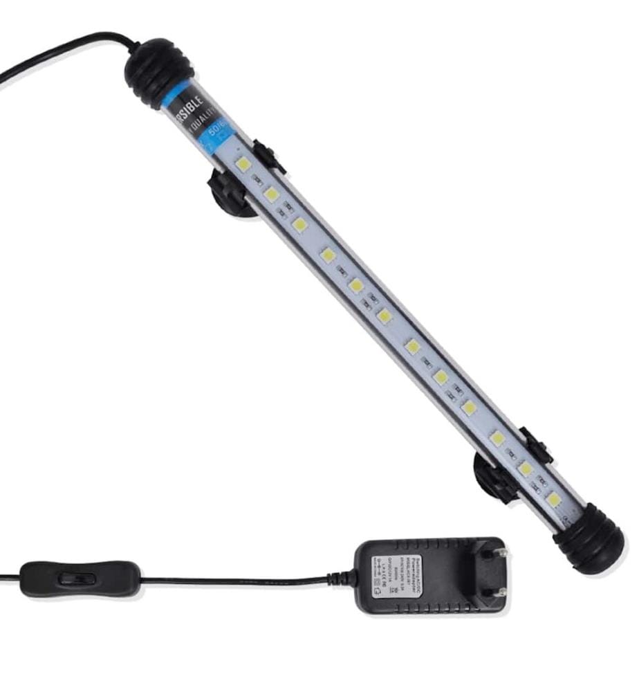 LED Aquarium-Lampe 28 cm Weiss