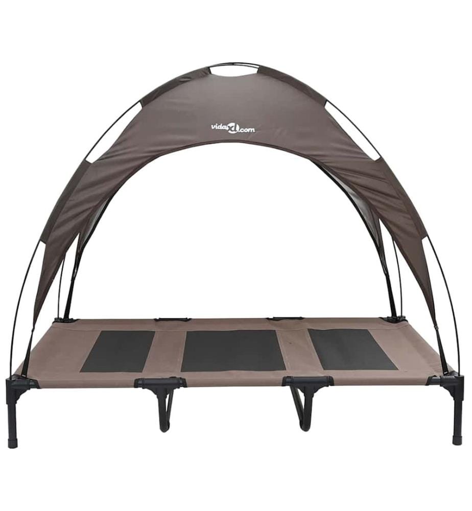 Hundebett Braun 122 x 93 x 106,5 cm Stahl