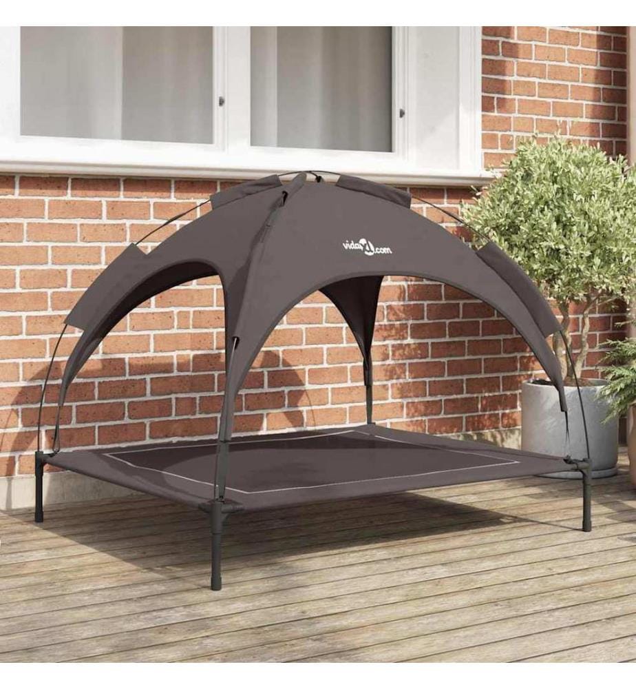 Lit pour Chien Marron 104 x 86 x 84,5 cm Acier