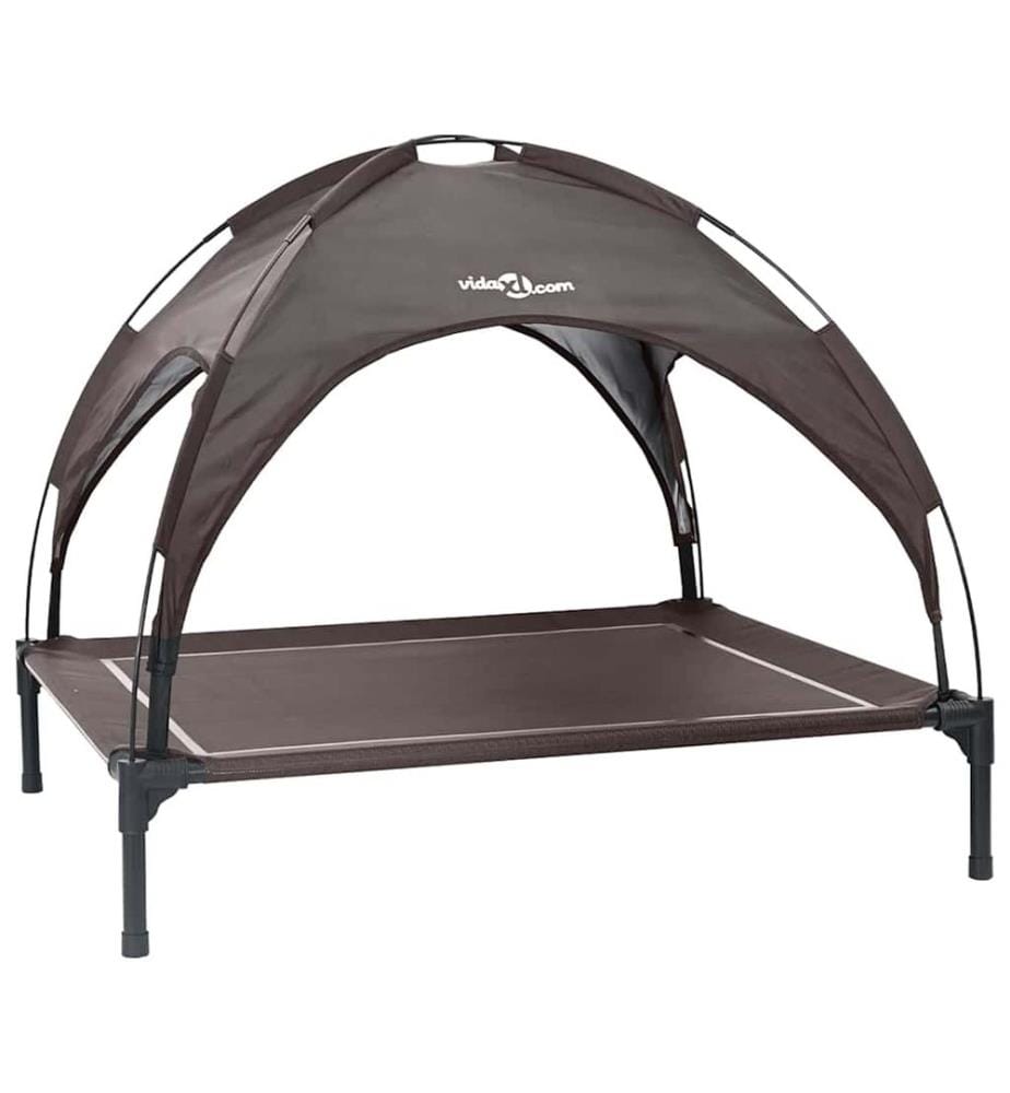Lit pour Chien Marron 104 x 86 x 84,5 cm Acier
