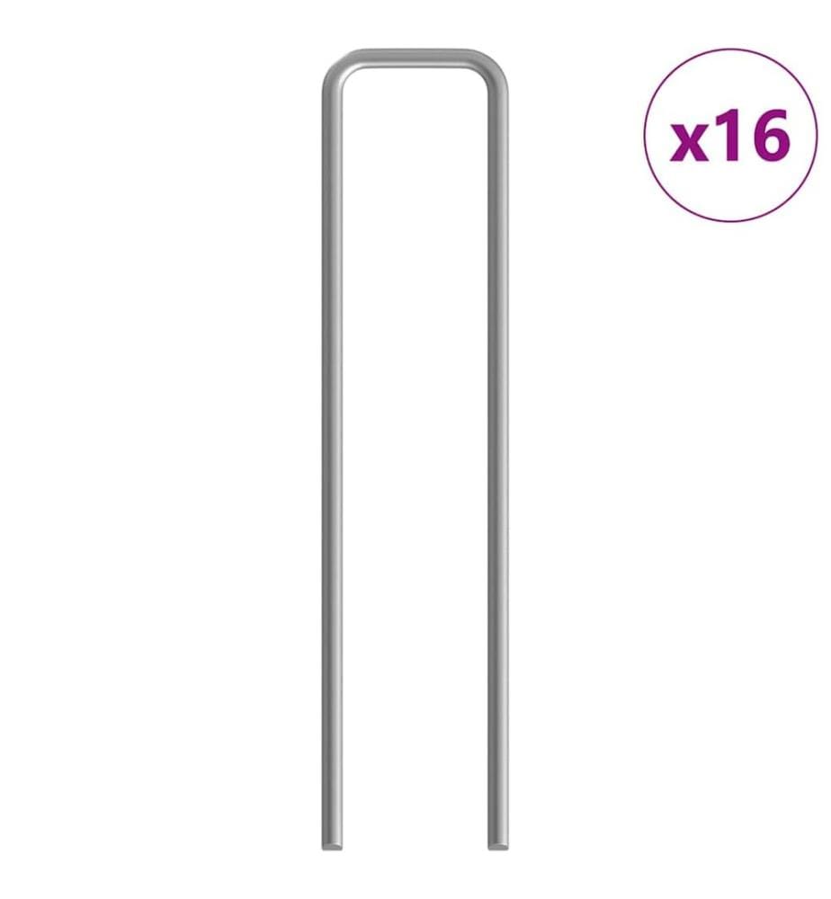 Cage pour lapins Argent 400 x 78 x 78 cm Acier galvanisé