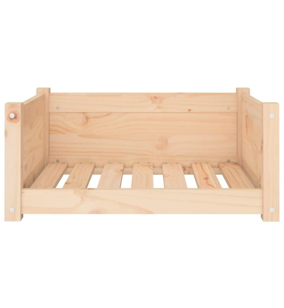 Lit pour chien 65,5 x 50,5 x 28 cm Bois de pin massif