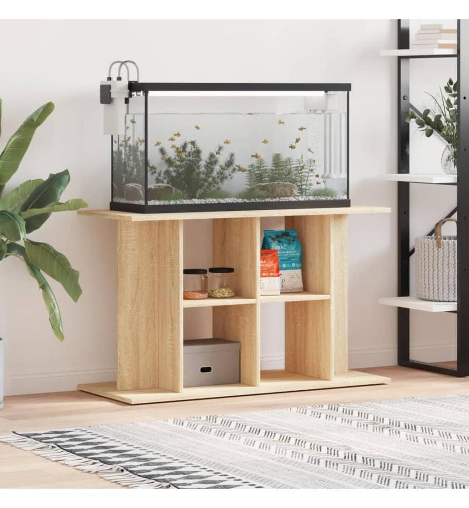 Aquariumständer Sonoma-Eiche 100 x 40 x 60 cm Holzwerkstoff