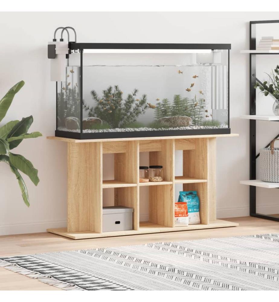 Aquariumständer Sonoma-Eiche 120 x 40 x 60 cm Holzwerkstoff