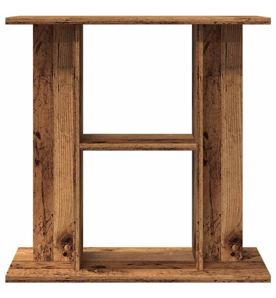 Aquariumständer Altholz 60x30x60 cm Holzwerkstoff