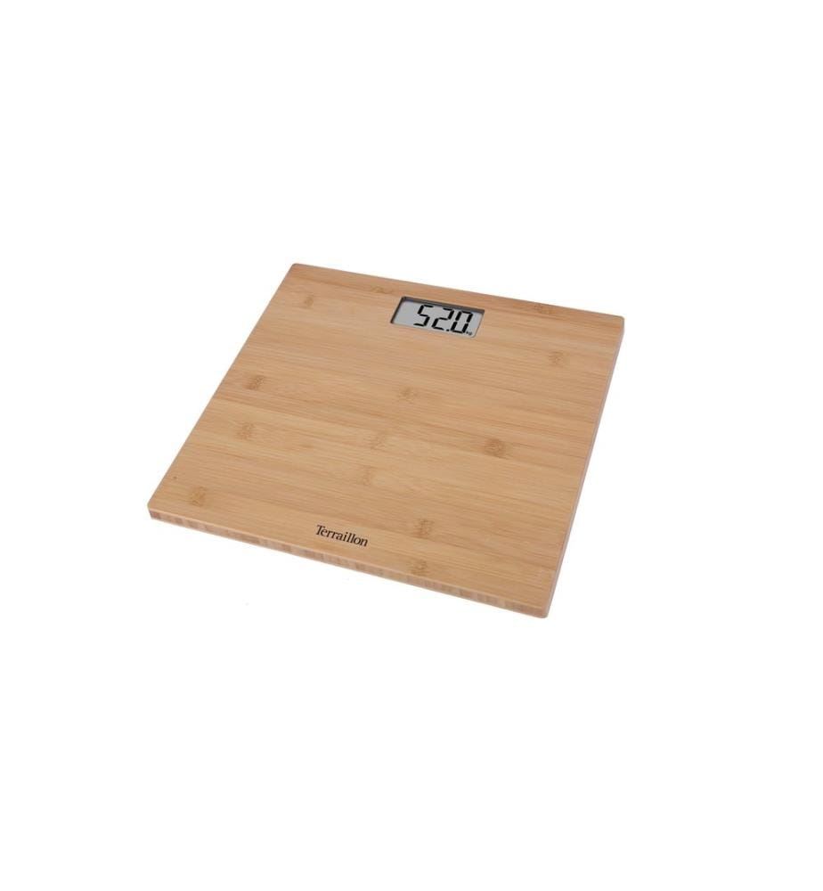 Terraillon - Pèse-personne Bamboo Marron