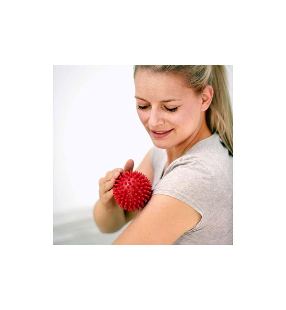 SISSEL - Spiky-Ball rouge Ø 9 cm, 2 pièces