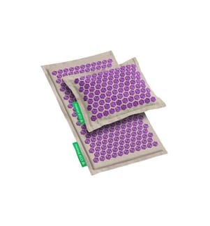 Pranamat - Eco Massage Set – Matte und Kissen violett