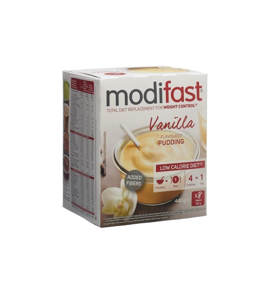 Modifast - Poudre Pudding vanille 8 x 55 g