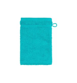 Frottana - Gant de toilette Pearl 15 x 20 cm, Bleu océan