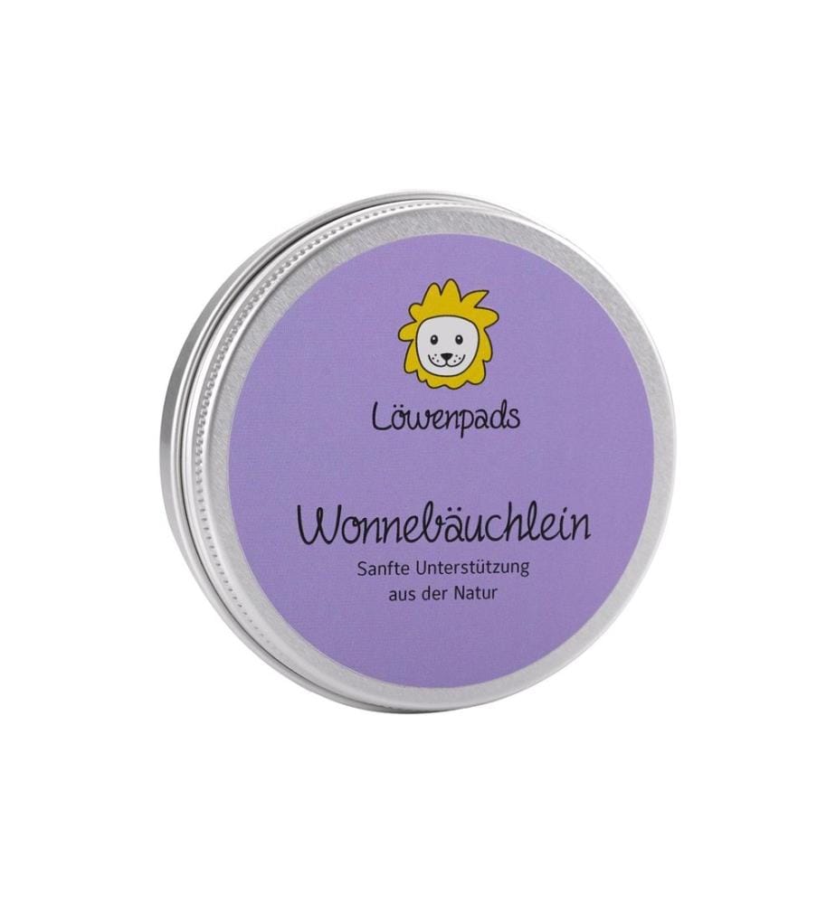 Löwenkind - Boîte de pads aux herbes «Wonnebäuchlein», 5 pièces