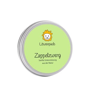 Löwenkind - Boîte de pads aux herbes «Zappelzwerg», 5 pièces