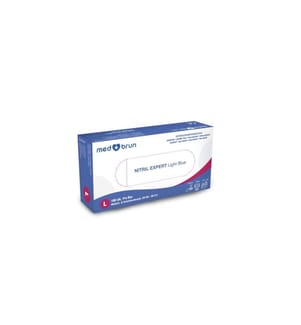 MedBrun - Nitril Expert XL, bleu, 100 pcs