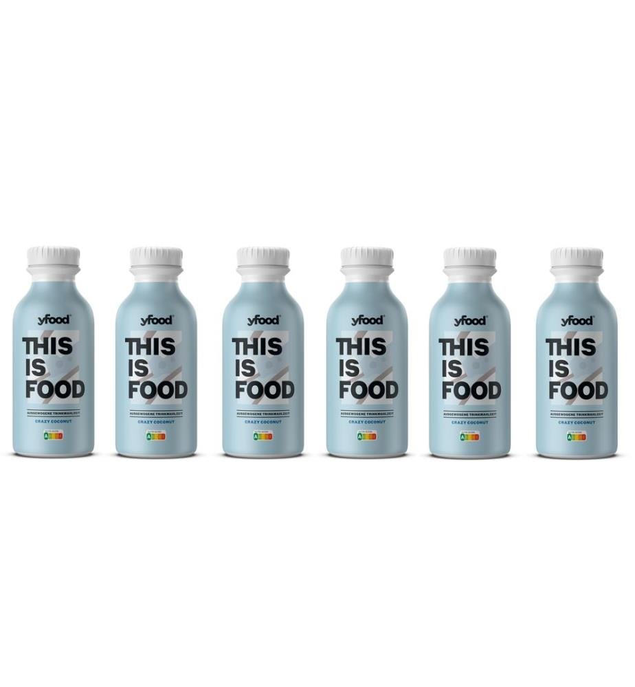 YFOOD - Trinkmahlzeit Crazy Coconut 6 x 500 ml
