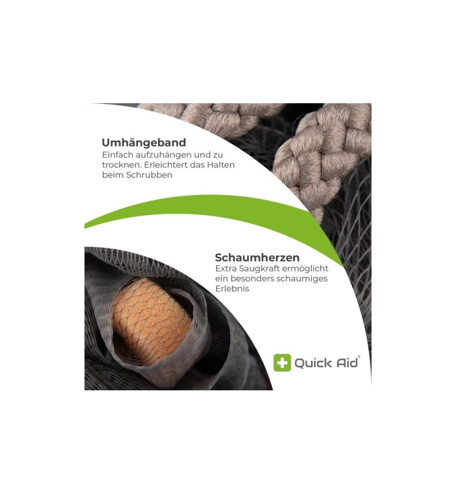 QUICK AID - Eponge de douche avec pouvoir absorbant supplémentaire 1 pièce